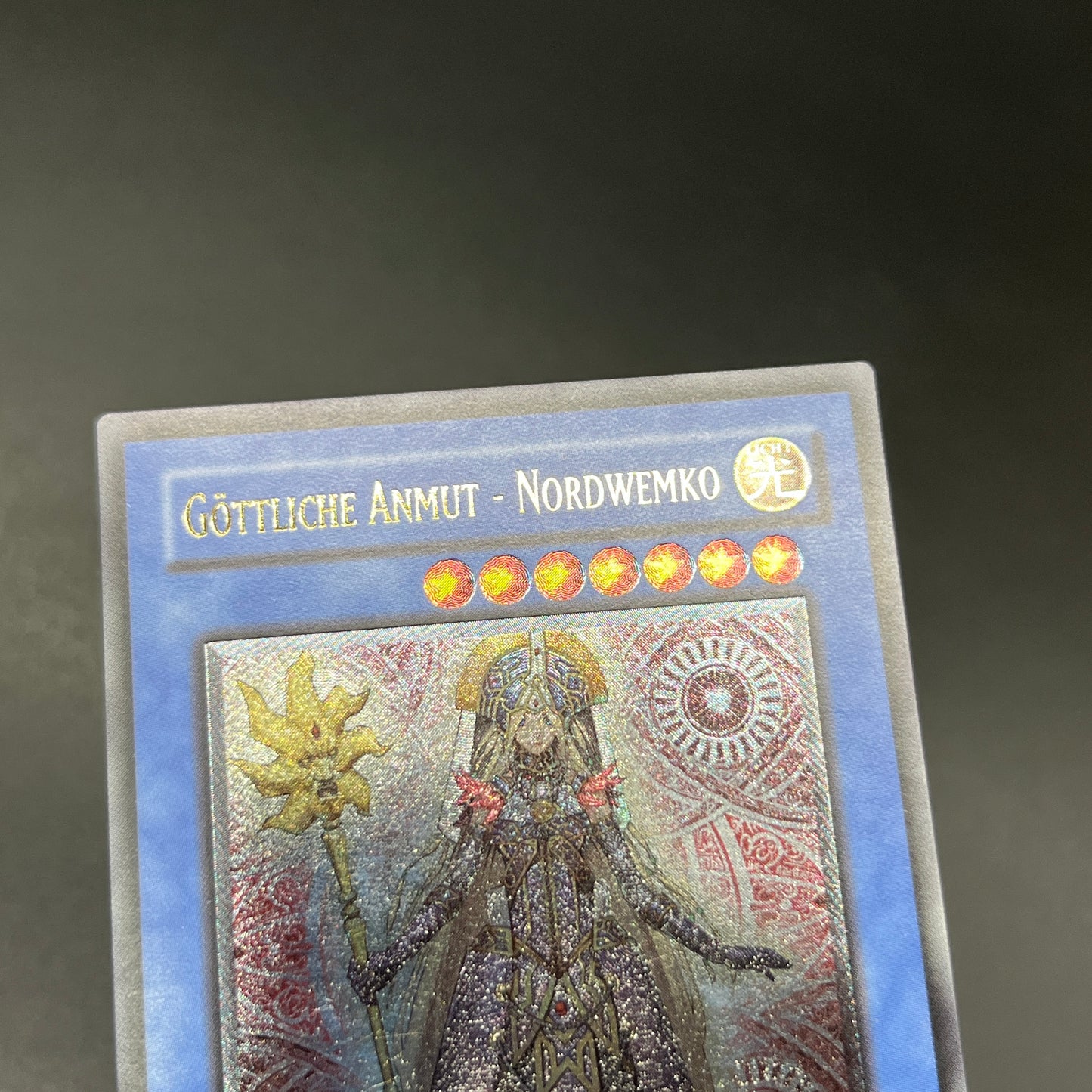 遊戯王　救世の美神ノースウェムコ/レリーフ/ドイツ語/EU