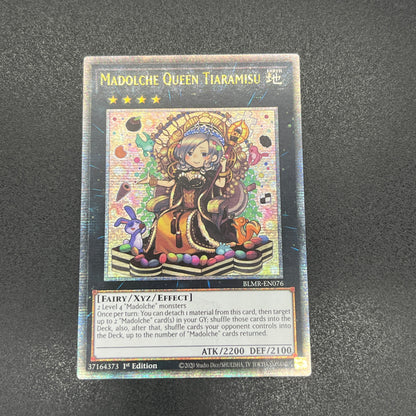 遊戯王　クイーンマドルチェ・ティアラミス/クオシク/英語/1st/EU版