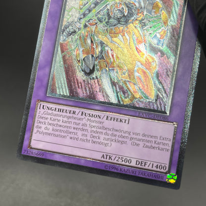遊戯王　剣闘獣エセダリ/レリーフ/ドイツ/EU版