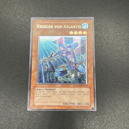 遊戯王　アトランティスの戦士/レリーフ/ドイツ語/EU版