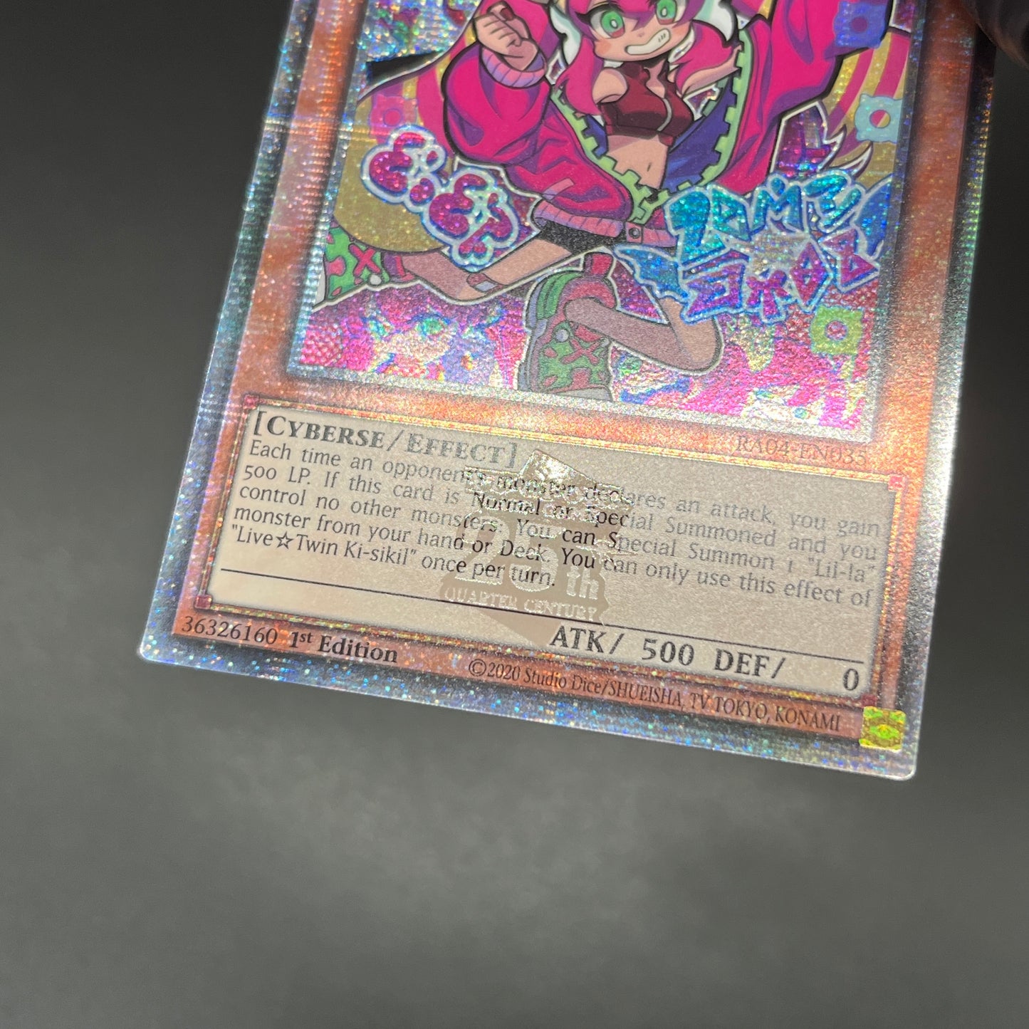 遊戯王　Ｌｉｖｅ☆Ｔｗｉｎ キスキル/クオシク/英語/1st/EU版