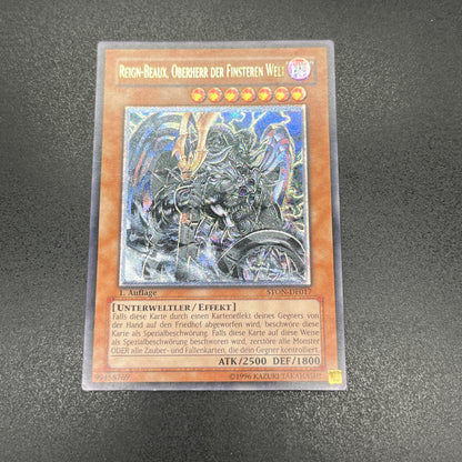 遊戯王　暗黒界の魔神 レイン/レリーフ/ドイツ/1st/EU版