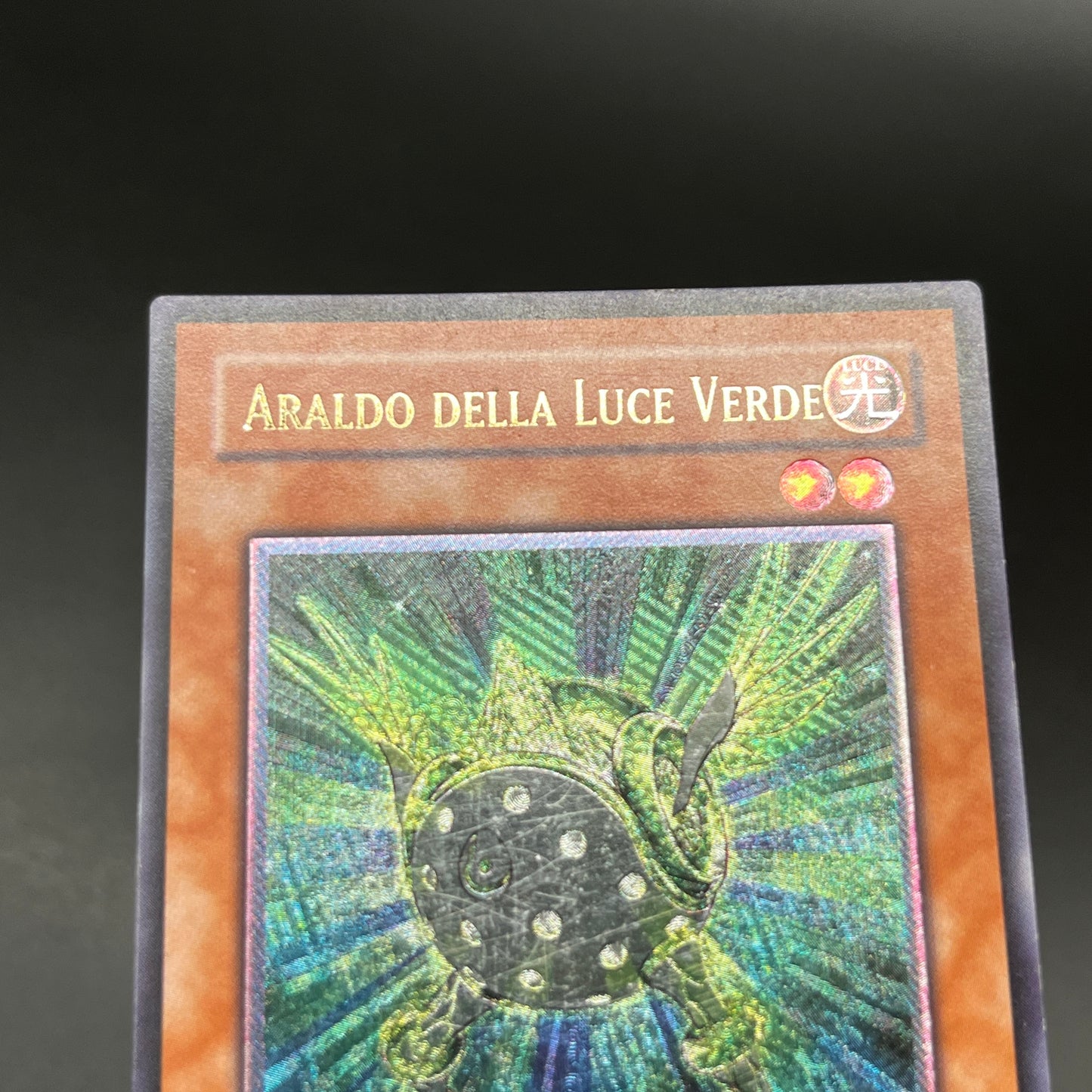 遊戯王　緑光の宣告者/レリーフ/イタリア語/EU版