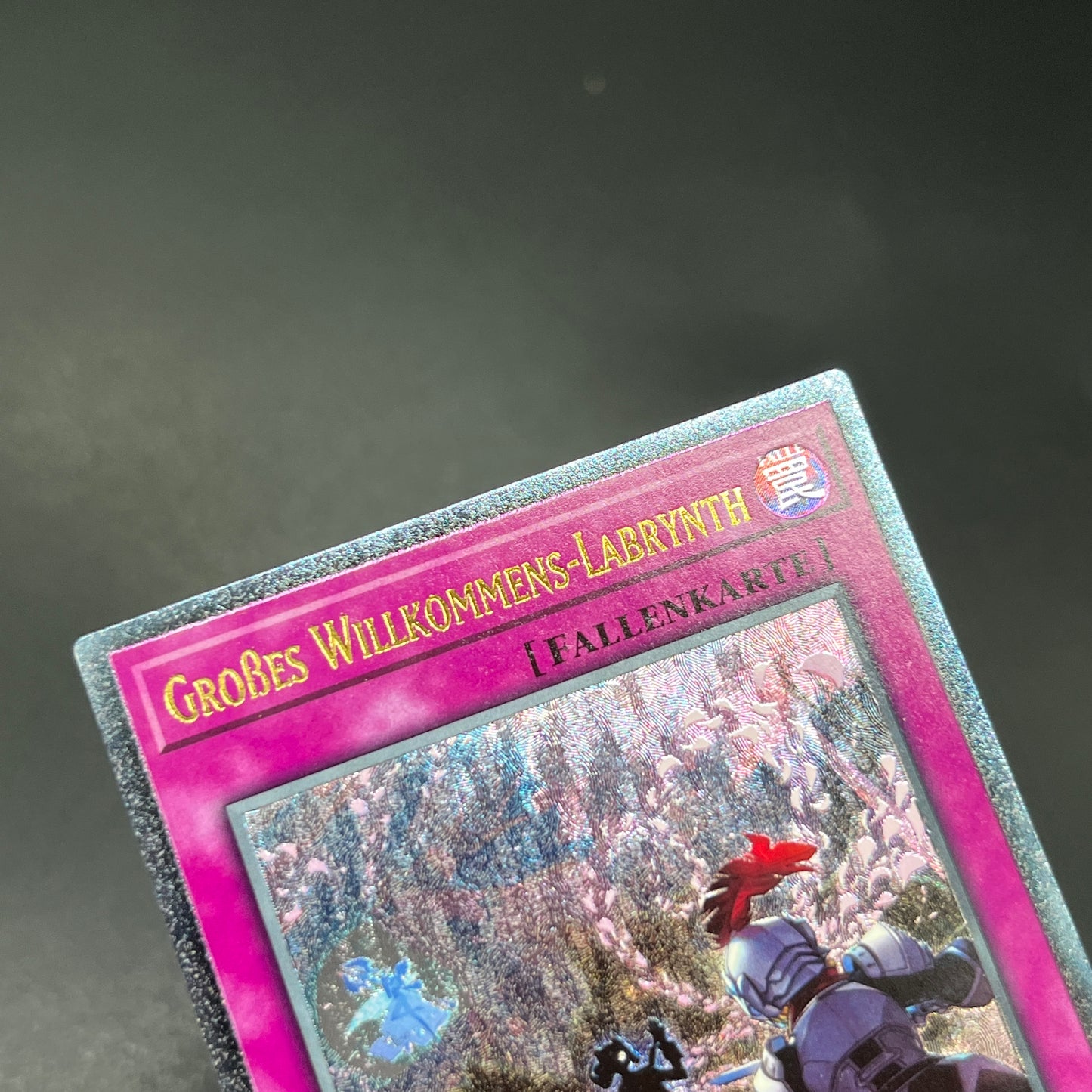 遊戯王　ビッグウェルカム・ラビュリンス/レリーフ/ドイツ/EU版