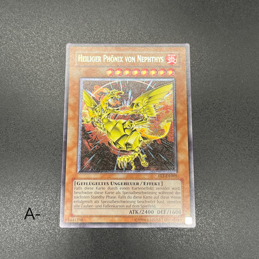 遊戯王　ネフティスの鳳凰神/レリーフ/ドイツ/EU版