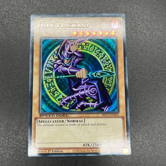 遊戯王　ブラック・マジシャン/シークレット/英語/1st