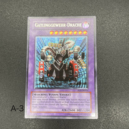 遊戯王　ガトリング・ドラゴン/レリーフ/ドイツ語/EU版