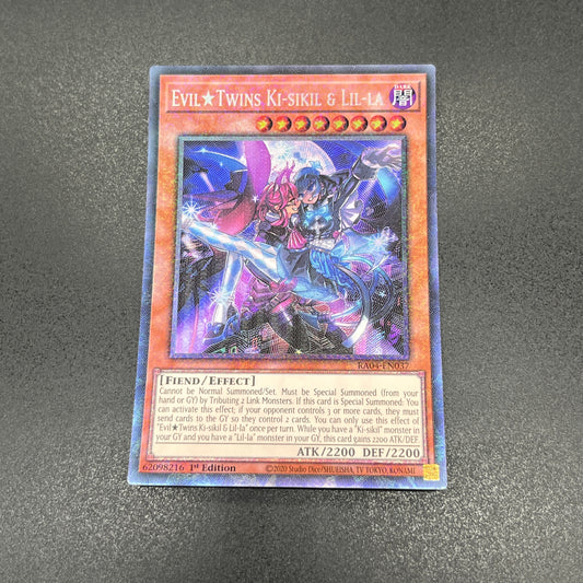 遊戯王　Ｅｖｉｌ★Ｔｗｉｎｓ キスキル・リィラ/コレクターズ/英語/1st/EU