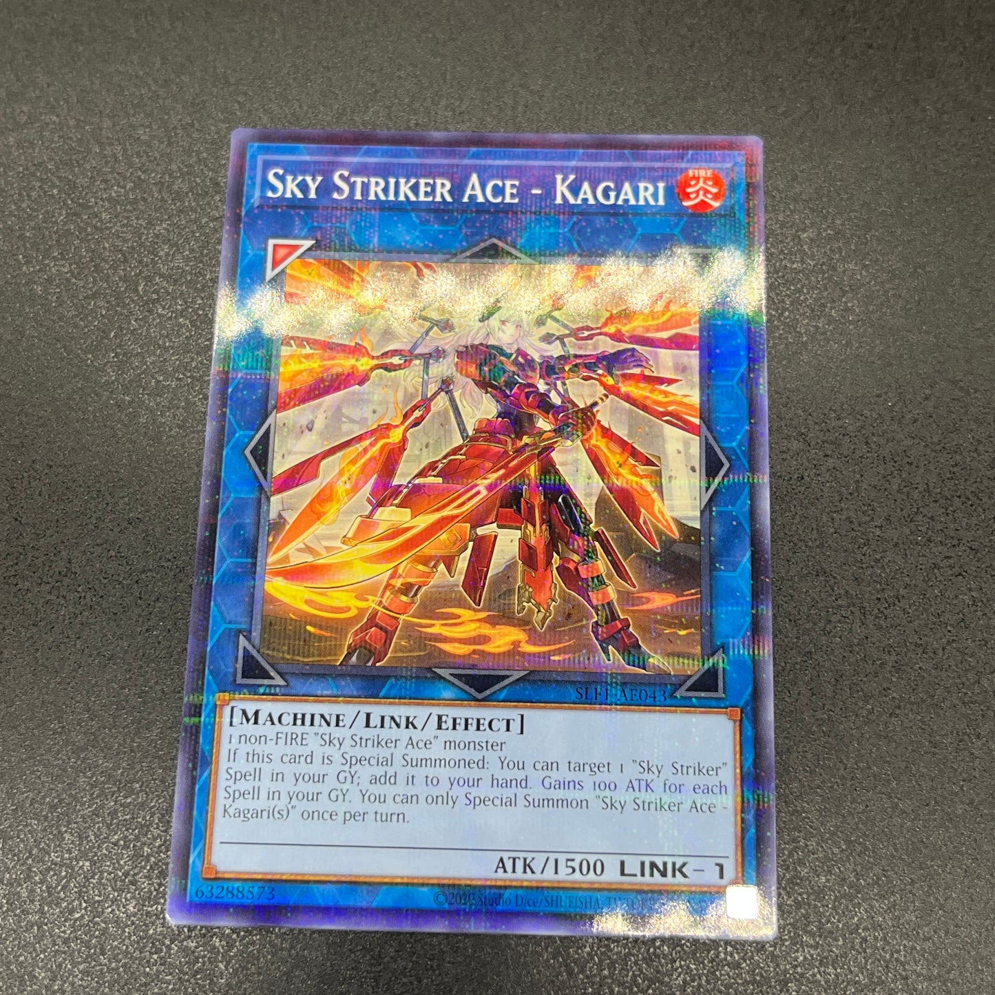 遊戯王　閃刀姫－カガリ/パラレル/英語/泰亜版