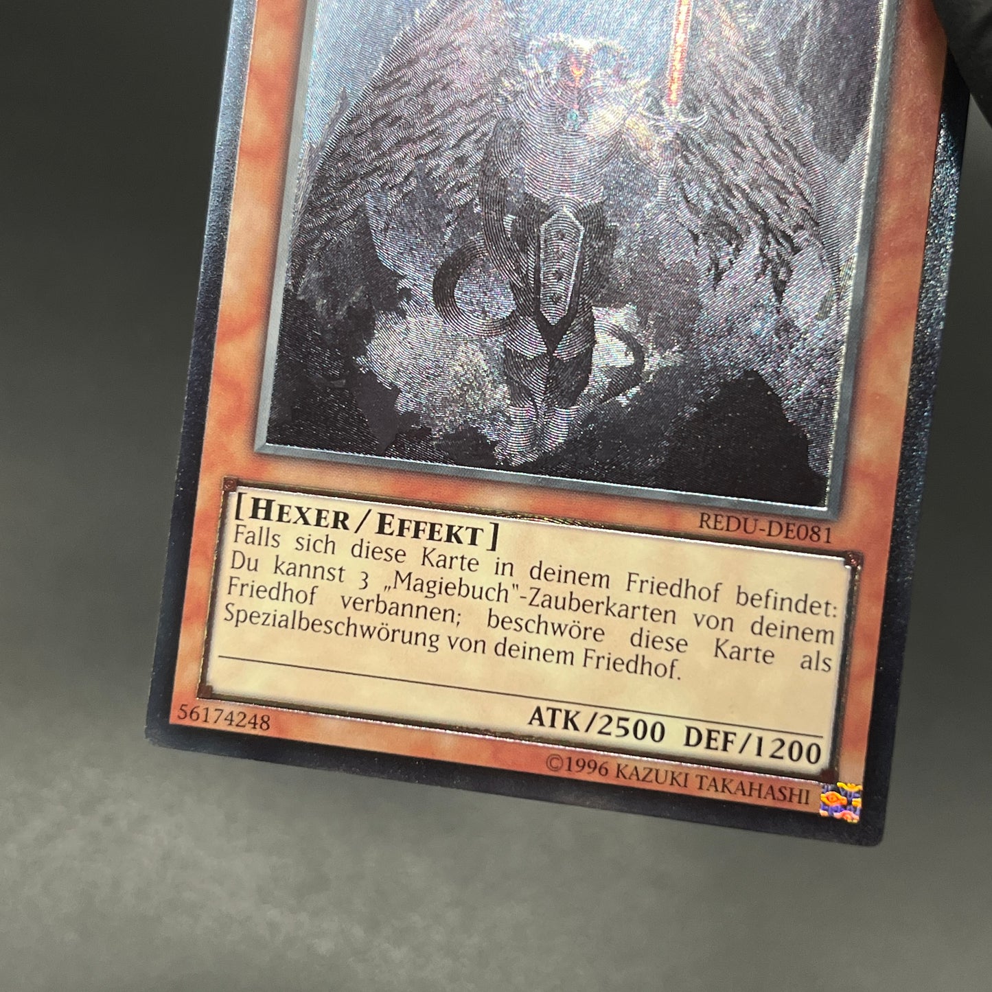 遊戯王　魔導鬼士 ディアール/レリーフ/ドイツ/EU版