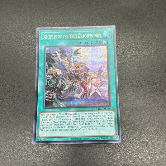 遊戯王　真竜凰の使徒/シークレット/英語/泰亜版