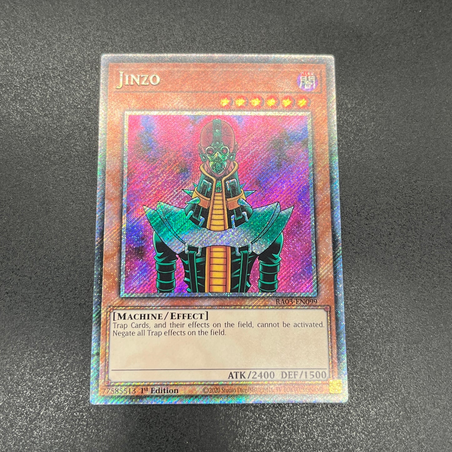 遊戯王　人造人間－サイコ・ショッカー/プラチナ/英語/1st/EU版