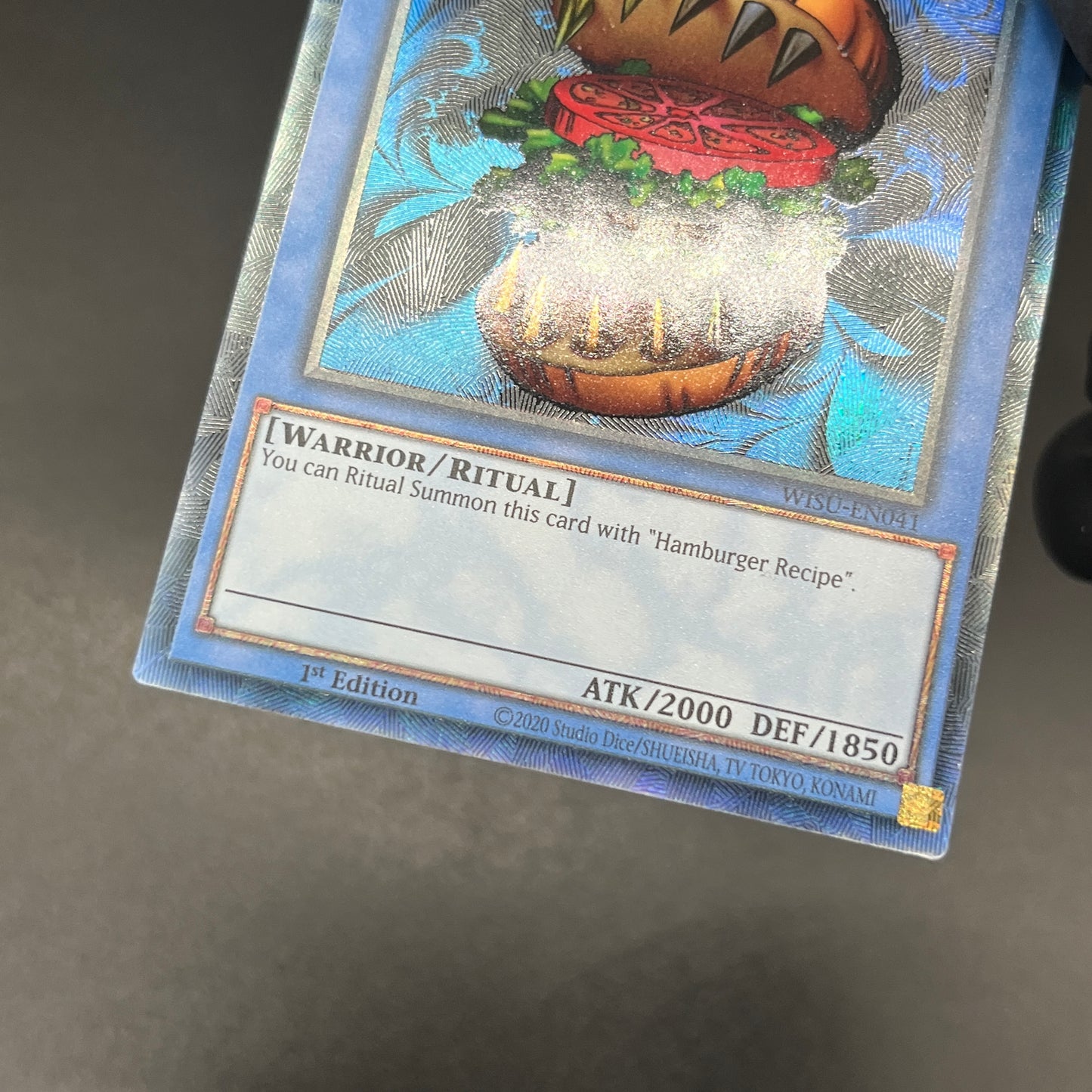 遊戯王　ハングリーバーガー/コレクターズレア/英語/EU版/1st