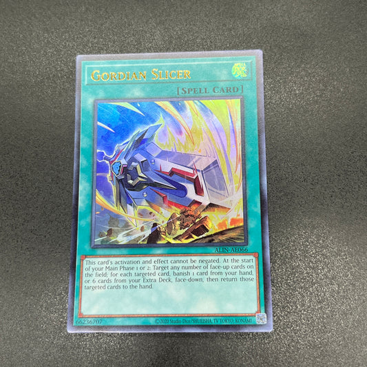 遊戯王　械刀婪魔皇断/ウルトラ/英語/泰亜版