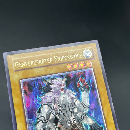 遊戯王　ジェネティック・ワーウルフ/レリーフ/ドイツ語/1st/EU版