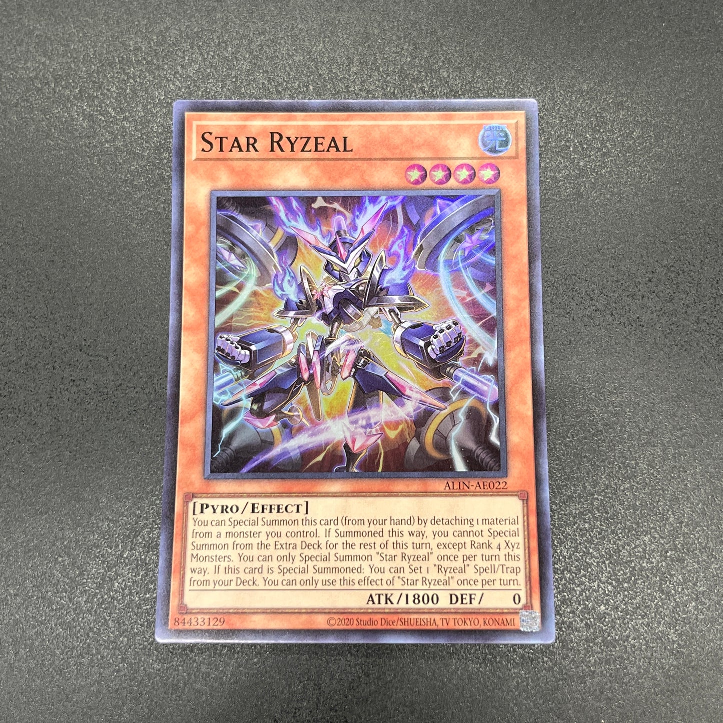 遊戯王　スター・ライゼオル/スーパー/英語/泰亜版