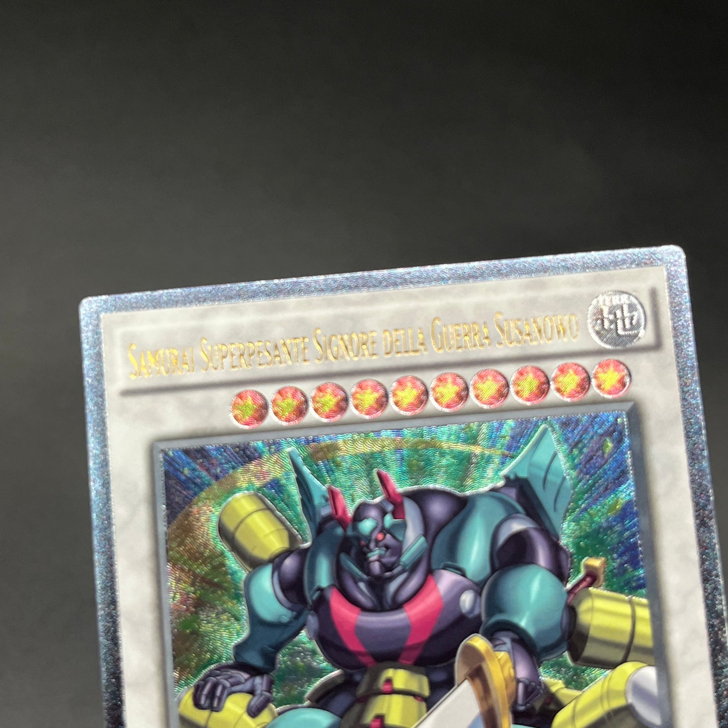 遊戯王　超重荒神スサノ－Ｏ/レリーフ/イタリア/1st/EU版