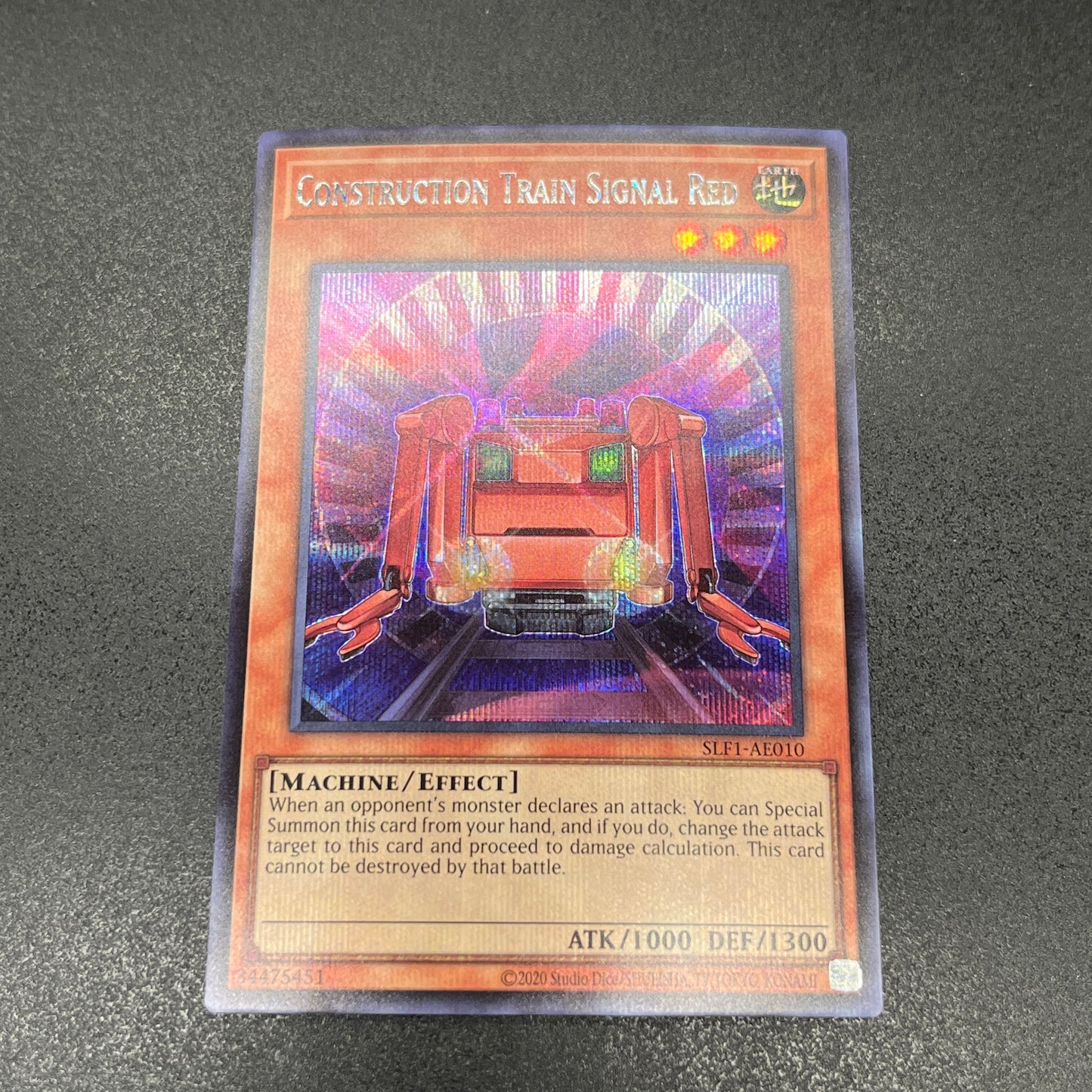 遊戯王　工作列車シグナル・レッド/シークレット/英語/泰亜版
