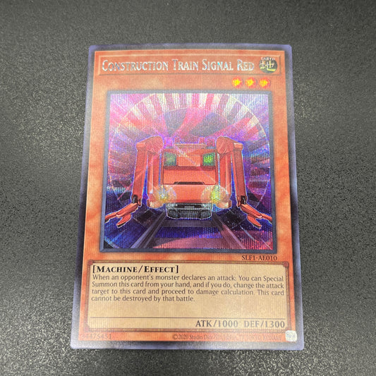 遊戯王　工作列車シグナル・レッド/シークレット/英語/泰亜版