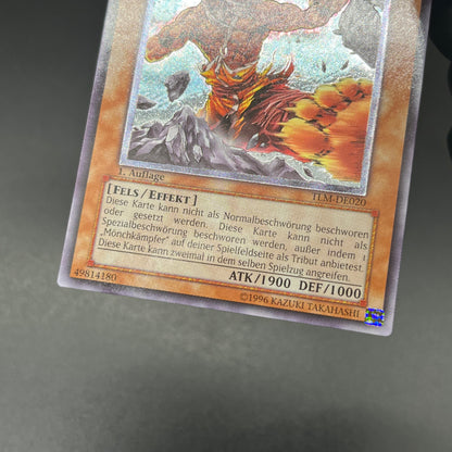 遊戯王　マスターモンク/レリーフ/ドイツ語/1st/EU版