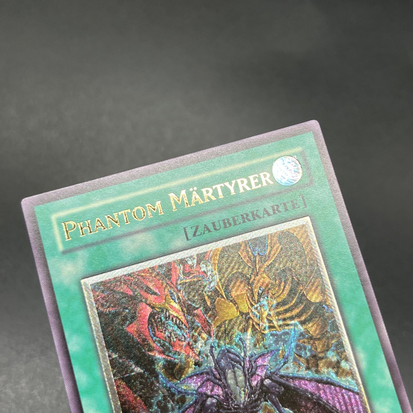 遊戯王　幻魔の殉教者/レリーフ/ドイツ語/EU版