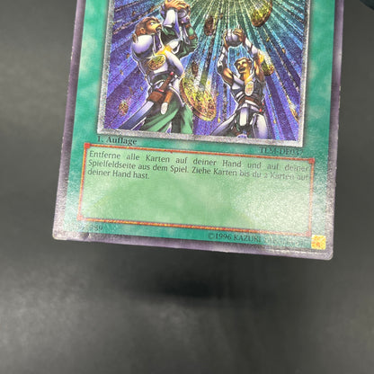 遊戯王　天よりの宝札/レリーフ/ドイツ語/1st/EU版