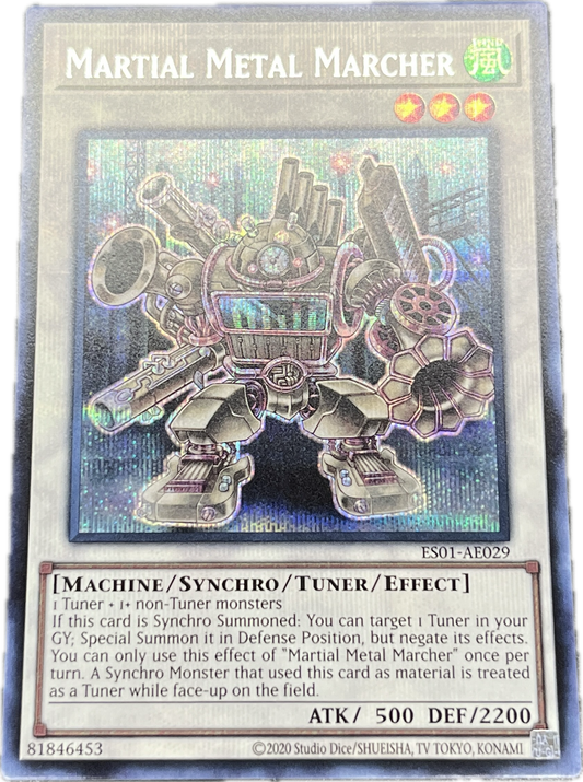 遊戯王　武力の軍奏/シークレット/英語/泰亜版