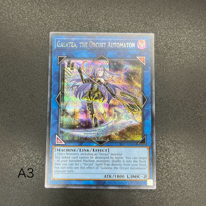 遊戯王　オルフェゴール・ガラテア/シークレット/英語/泰亜版