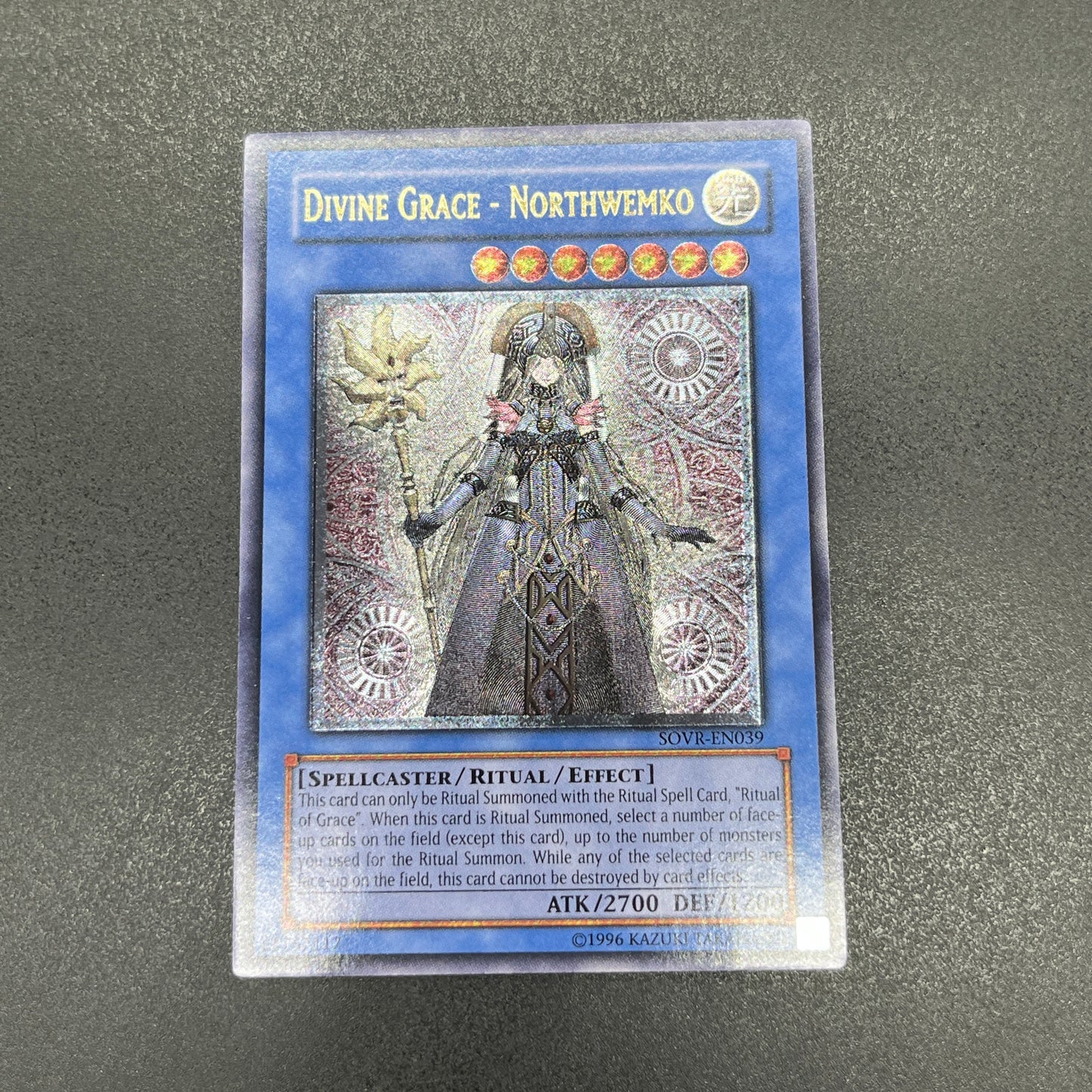 遊戯王　救世の美神ノースウェムコ/レリーフ/英語/北米版