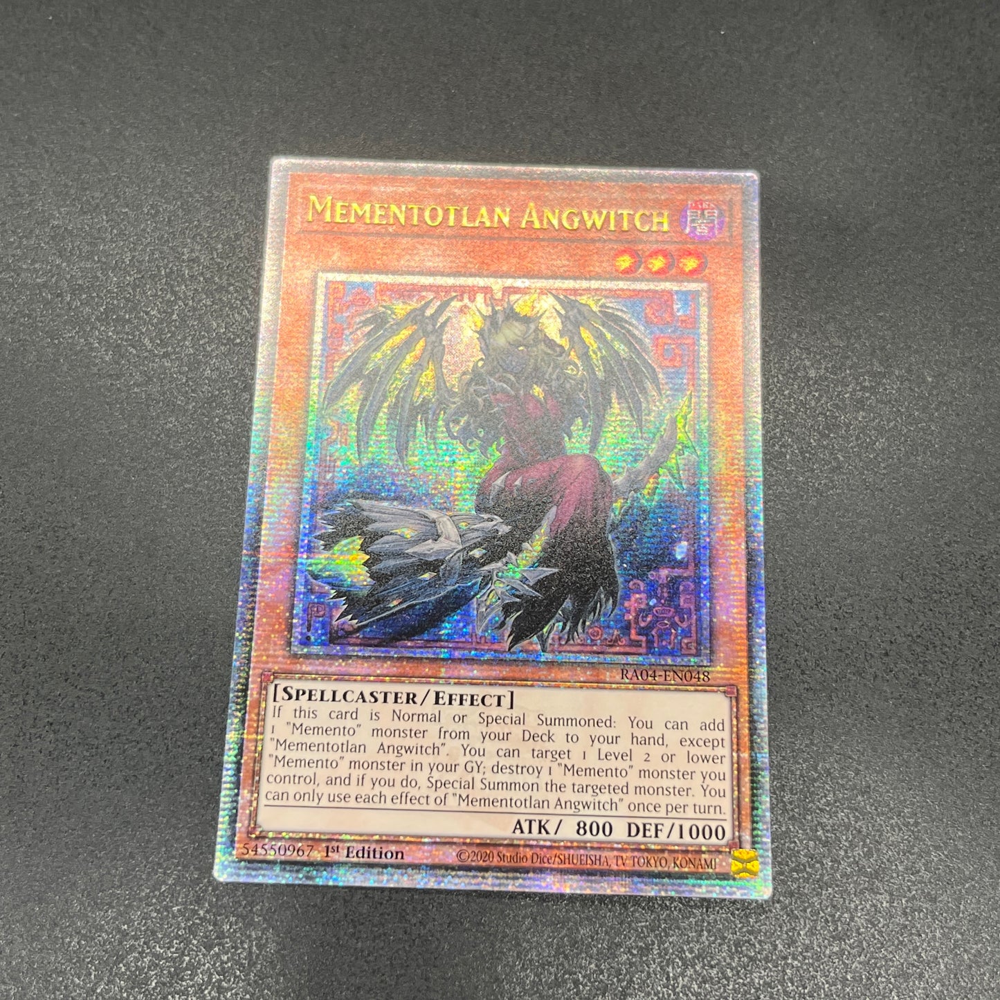 遊戯王　メメント・エンウィッチ/クオシク/英語/1st/EU版