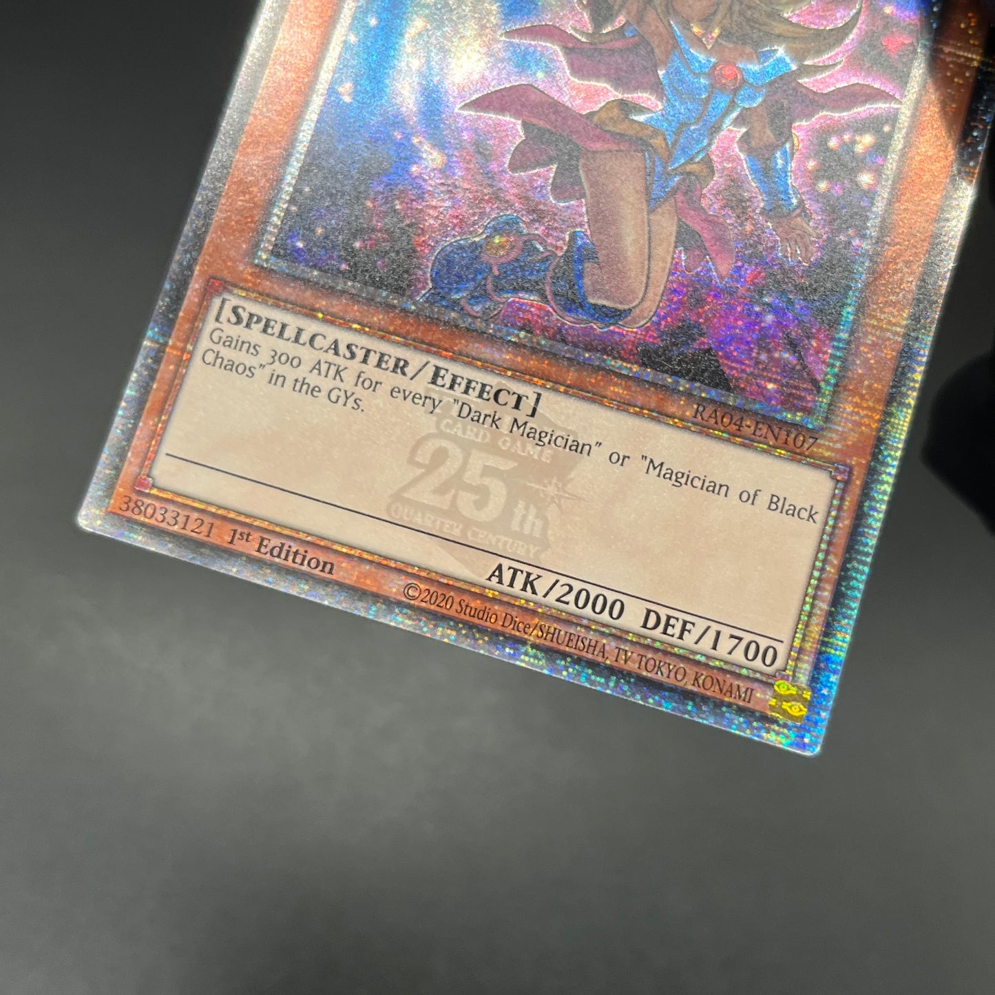 遊戯王　ブラック・マジシャン・ガール/クオシク/英語/1st/EU版