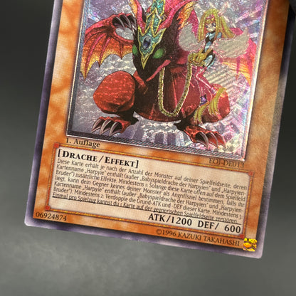 遊戯王　ハーピィズペット仔竜/レリーフ/ドイツ語/1st/EU版