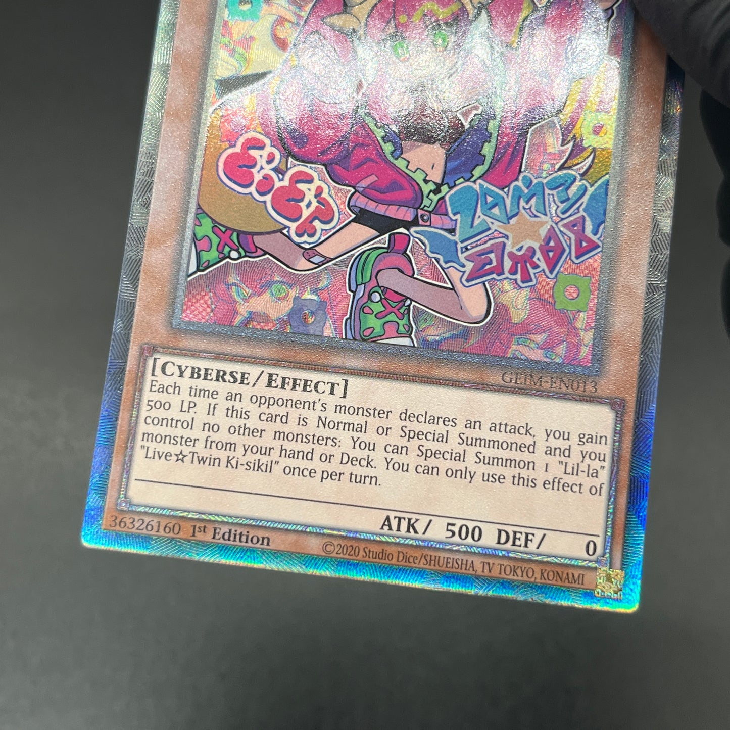 遊戯王　Ｌｉｖｅ☆Ｔｗｉｎ キスキル/コレクターズレア/英語/1st/EU版