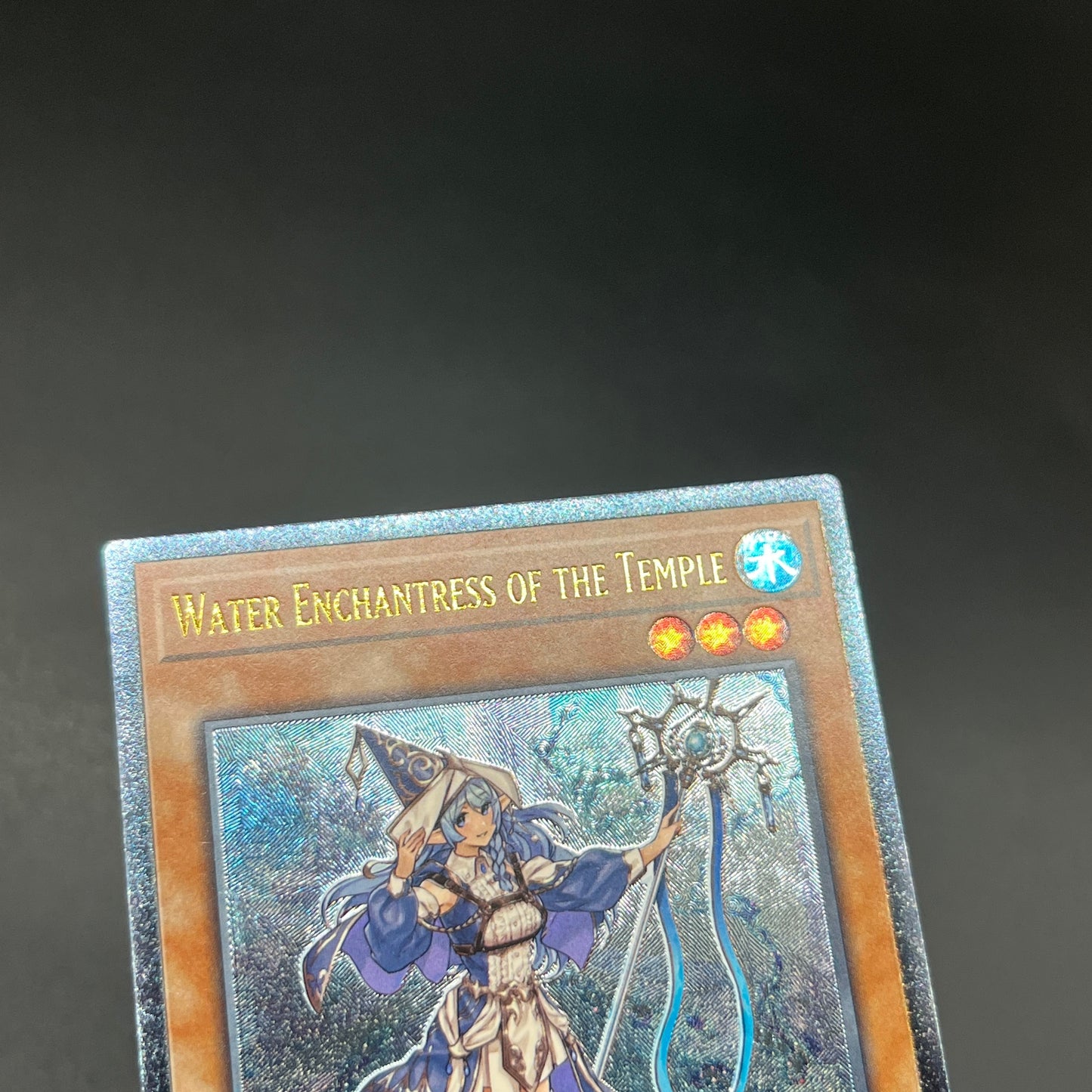 遊戯王　聖殿の水遣い/レリーフ/英語/EU版