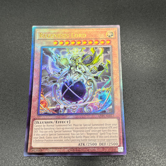 遊戯王　創世の神 デウテロノミオン/レリーフ/英語/泰亜版