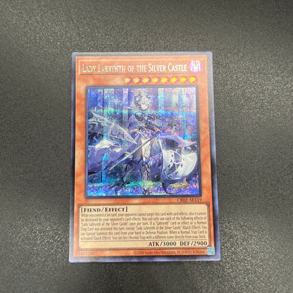 遊戯王　迷宮城の白銀姫/シークレット/英語/泰亜版