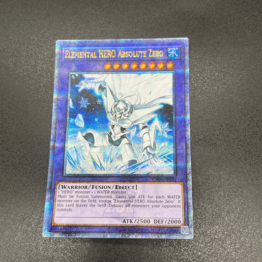 遊戯王　Ｅ・ＨＥＲＯ アブソルートＺｅｒｏ/クオシク/英語/泰亜版