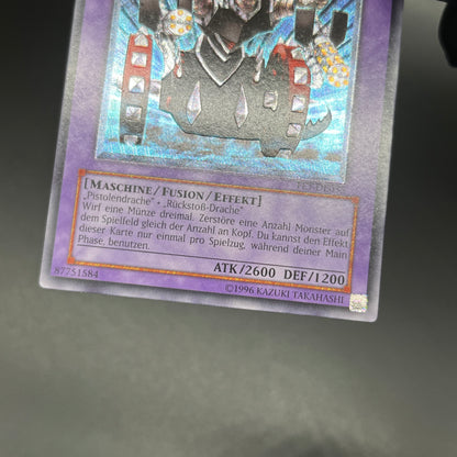 遊戯王　ガトリング・ドラゴン/レリーフ/ドイツ語/EU版