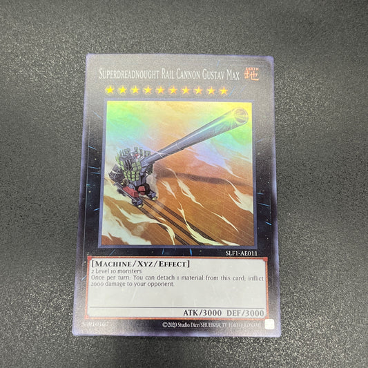 遊戯王　超弩級砲塔列車グスタフ・マックス/スーパー/英語/泰亜版