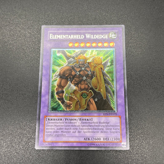 遊戯王　Ｅ・ＨＥＲＯ ワイルドジャギーマン/レリーフ/ドイツ語/EU版