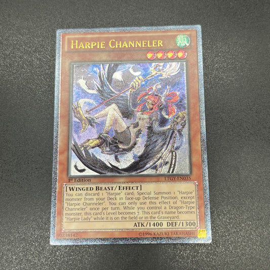 遊戯王　ハーピィ・チャネラー/レリーフ/英語/1st/EU版