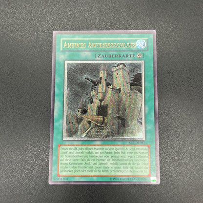 遊戯王　古代の機械城/レリーフ/ドイツ語/EU版