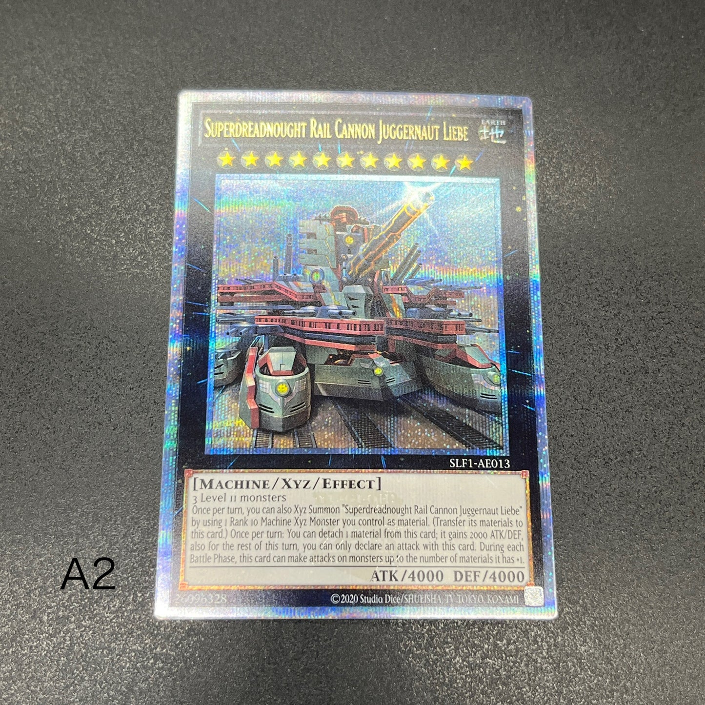 遊戯王　超弩級砲塔列車ジャガーノート・リーベ/クオシク/英語/泰亜版