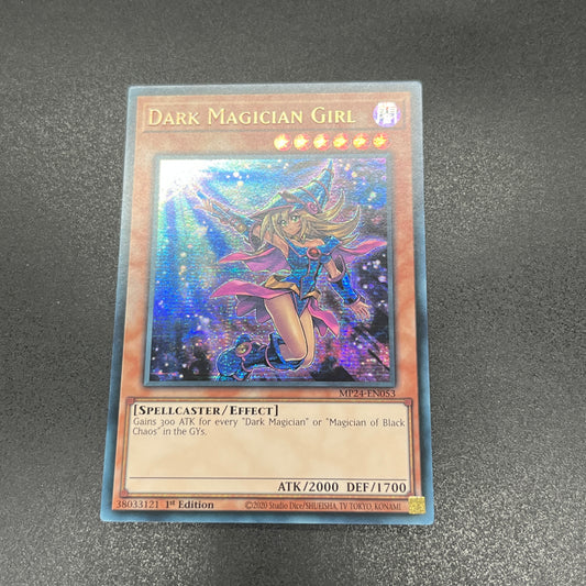 遊戯王　ブラック・マジシャン・ガール/シークレット/英語/1st/EU版