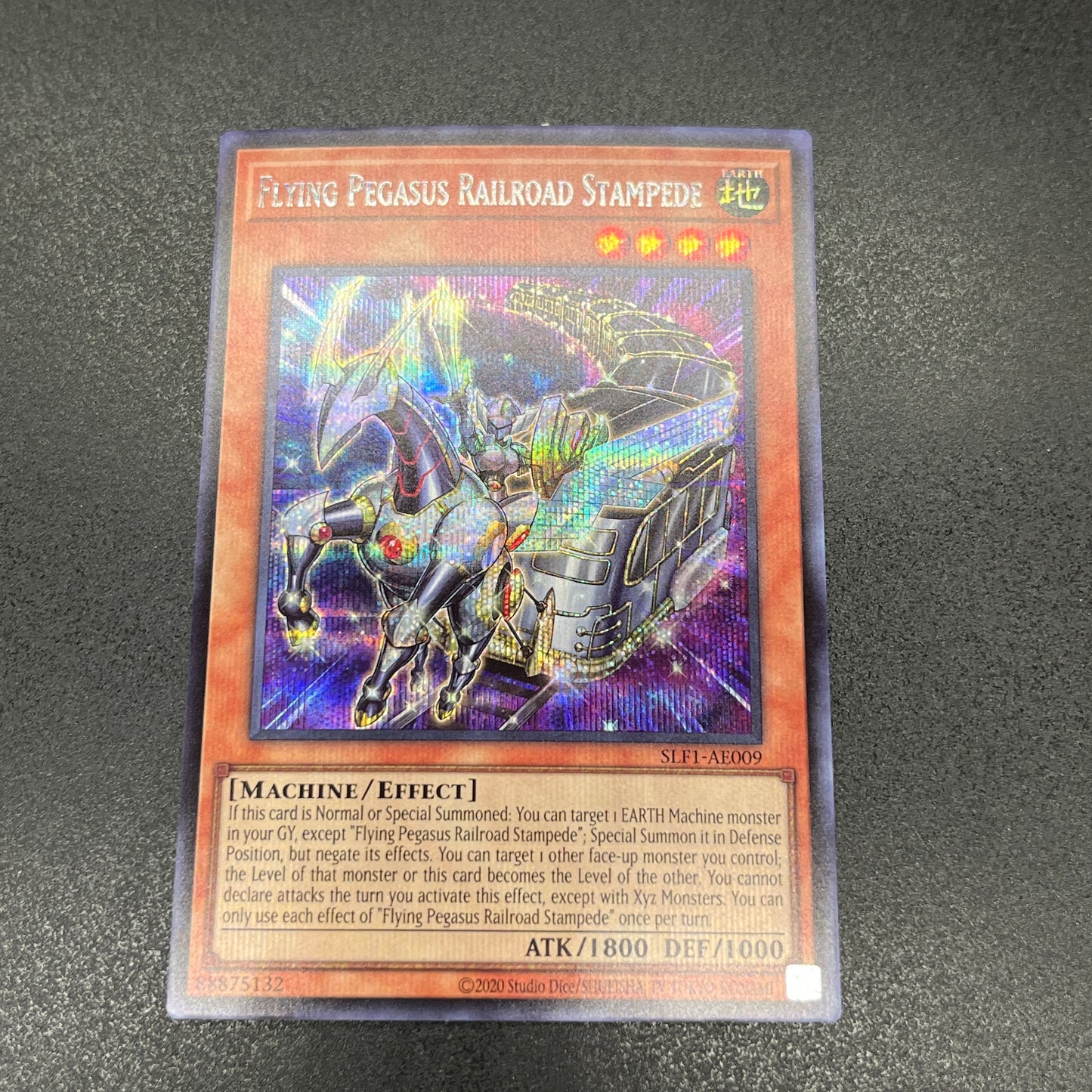 遊戯王　爆走軌道フライング・ペガサス/シークレット/英語/泰亜版