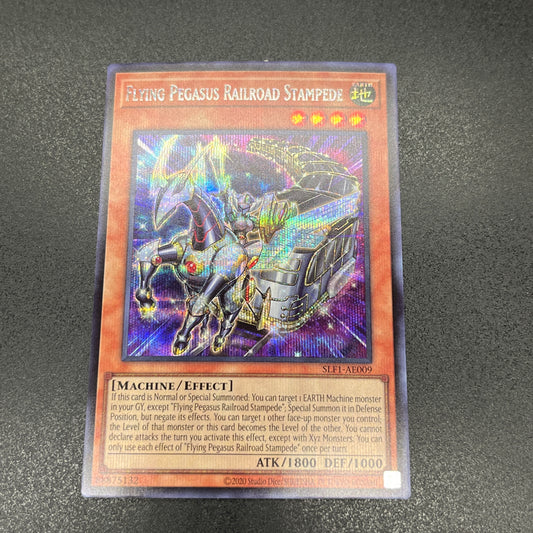 遊戯王　爆走軌道フライング・ペガサス/シークレット/英語/泰亜版