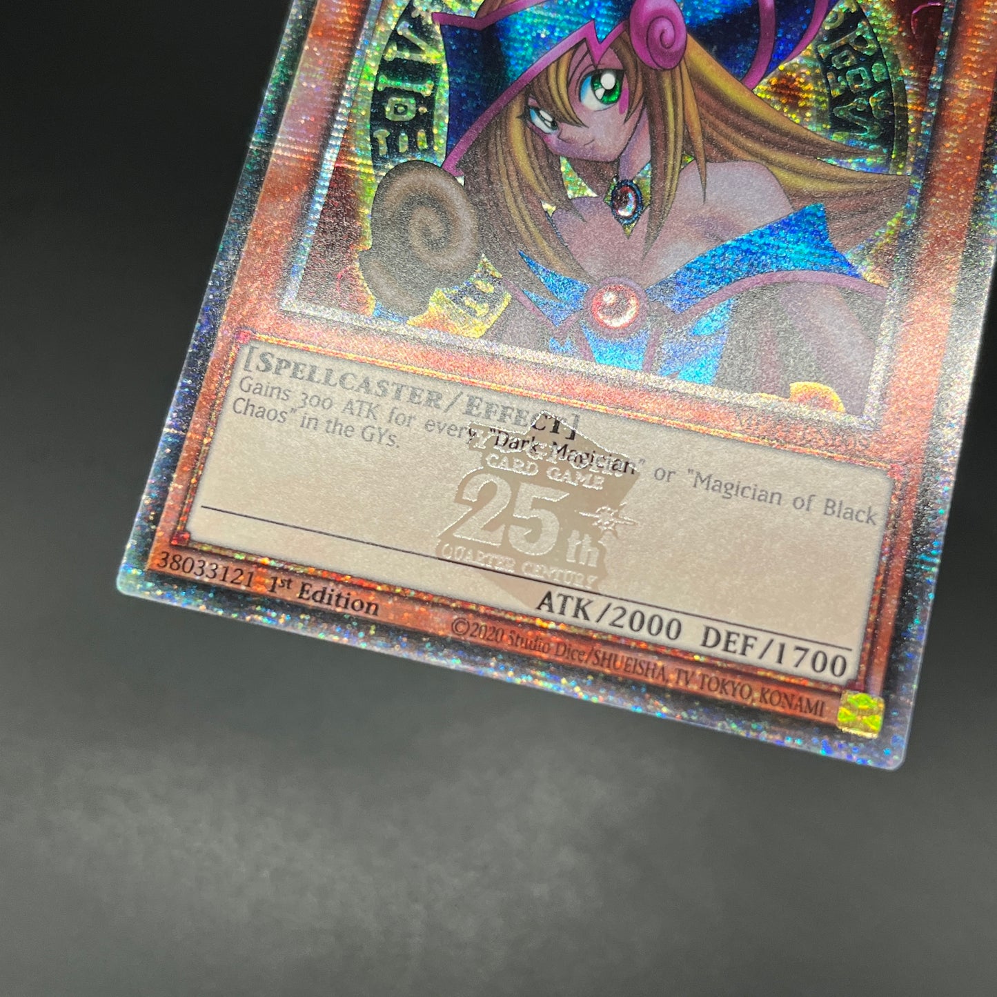 遊戯王　ブラック・マジシャン・ガール/クオシク/英語/1st/EU版