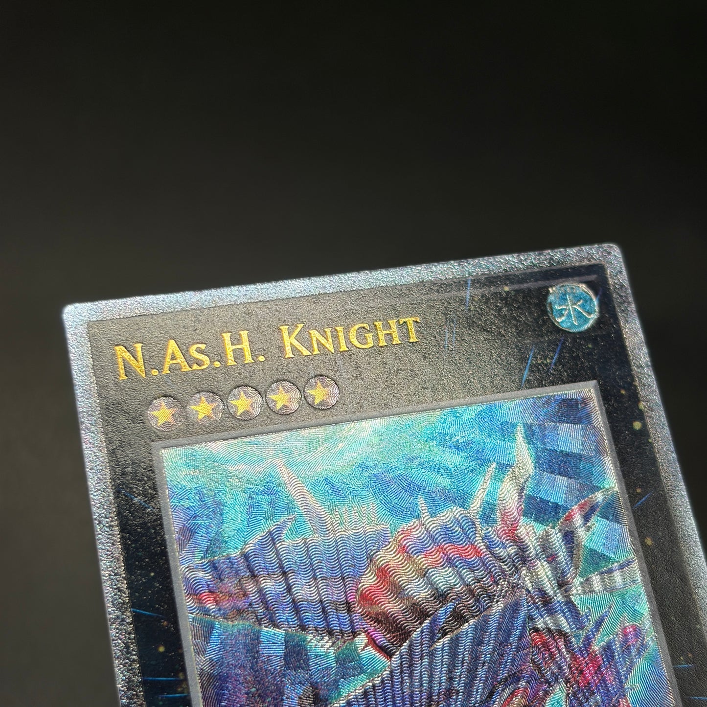 遊戯王　Ｎ・Ａｓ・Ｈ Ｋｎｉｇｈｔ/レリーフ/英語/EU版