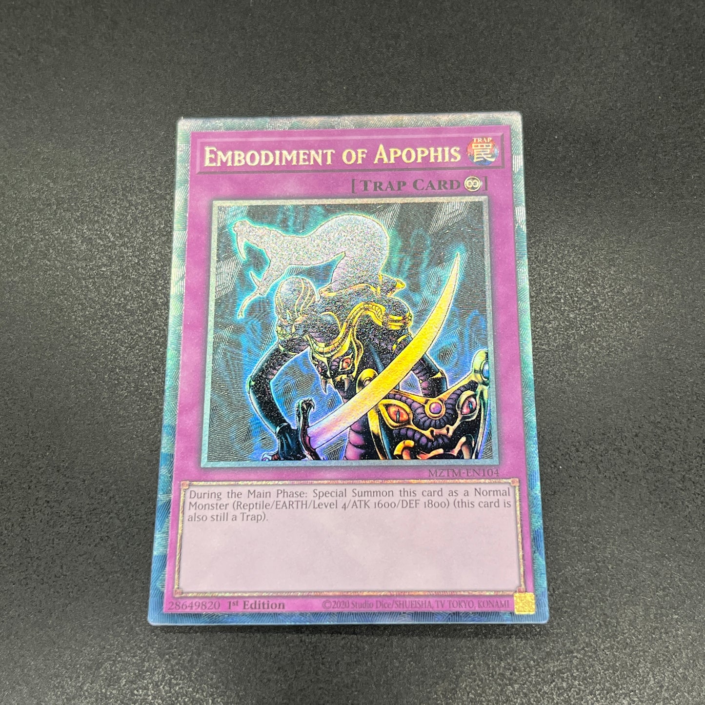 遊戯王　アポピスの化身/コレクターズ/英語/1st/EU版