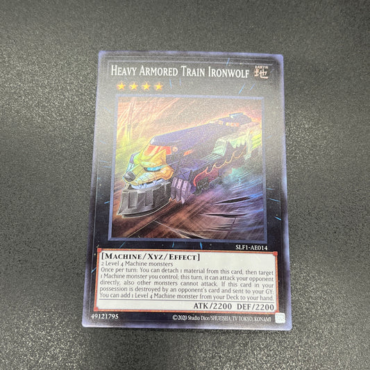 遊戯王　重装甲列車アイアン・ヴォルフ/スーパー/英語/泰亜版